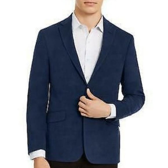 𝅺Kenneth Cole Reaction Men Single Breasted Slim Fit Sport Coat, Size 38R - Picture 1 of 1